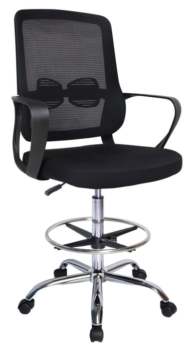 High Chair with Footring, Armrest and Adjustable Gaslift, NX 2331