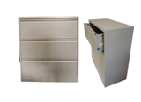 3 Door Lateral Filling Cabinet with Central Locking System, ML 3D