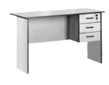 Office table with 3 side drawer, OFT 1159