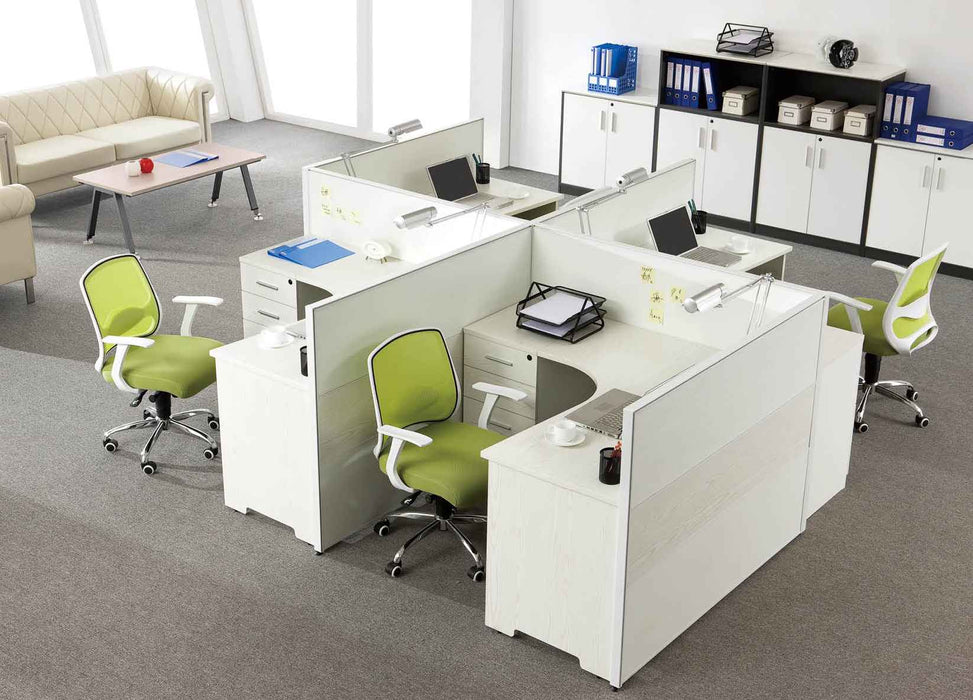 Partition Panel Screen Divider Fabric or Laminate 45 mm Thickness