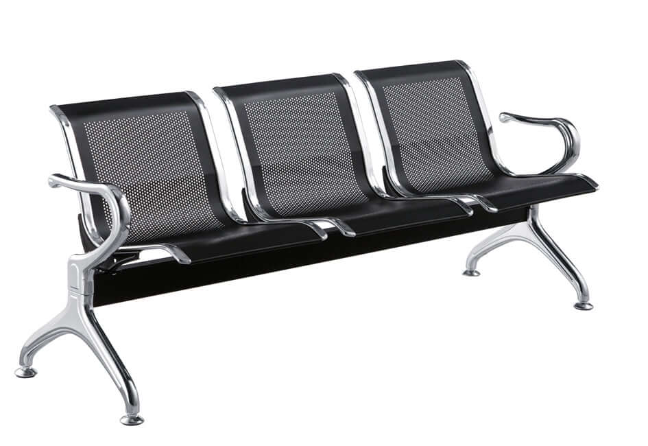 3 Seater Waiting Gang Chair, Steel, AC-X3