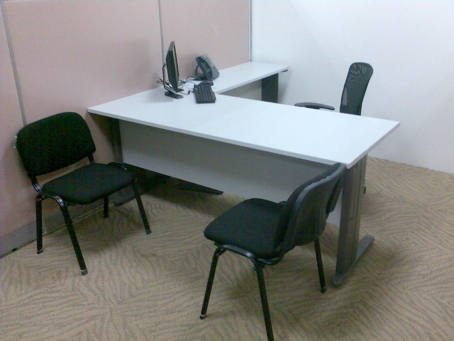 MLT L-Shaped Office Table 150 x 150