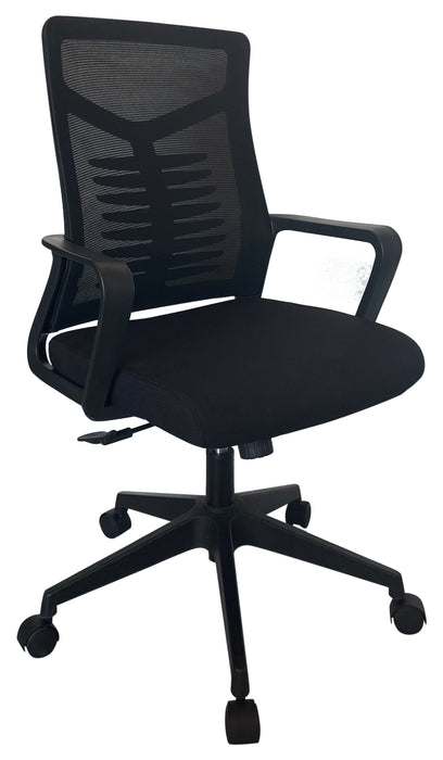 Executive Midback Mesh Chair with Armrests and Adjustable Gaslift, NX 2322