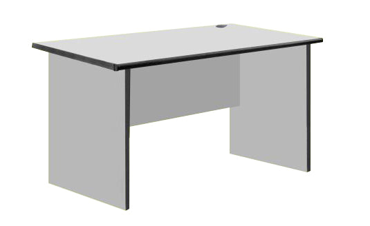 Office Writing Table in Light Grey