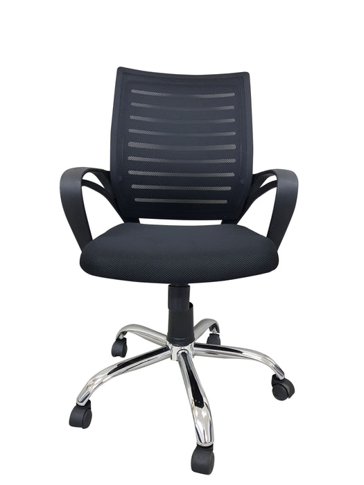 Mesh Office Midback Swivel Chair with Back Support, EC 2148