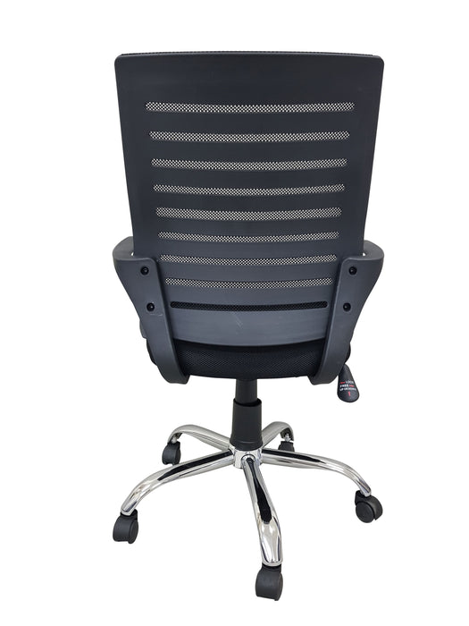 Mesh Office Midback Swivel Chair with Back Support, EC 2148