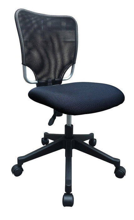 Mesh Office Computer Swivel Chair without Armrest, JG503120G