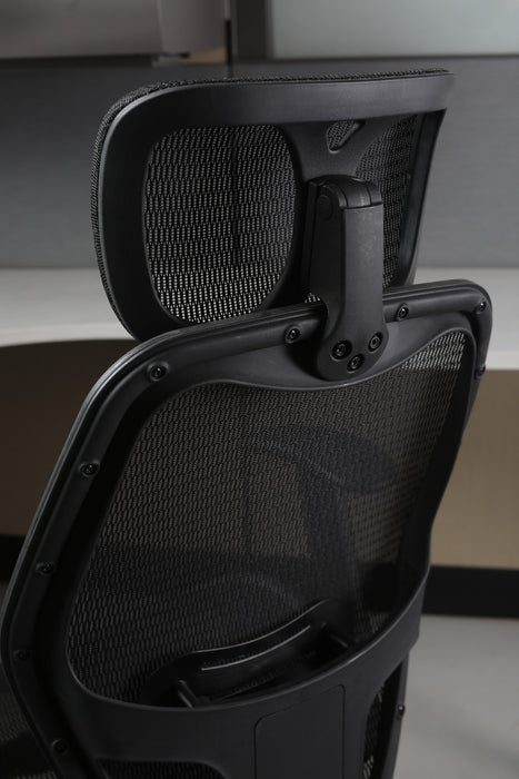 Full Mesh Executive Chair with Headrest, JG 701138GEA