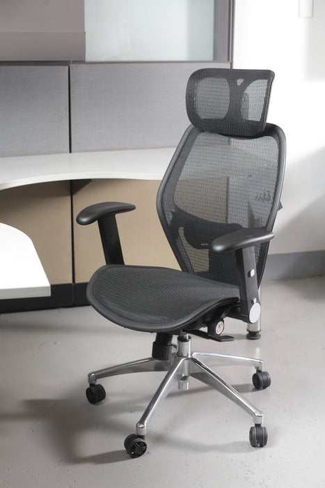 Full Mesh Executive Chair with Headrest
