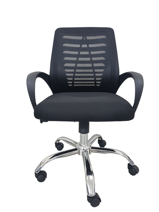 Staff Chair with Armrest & Adjustable Gaslift