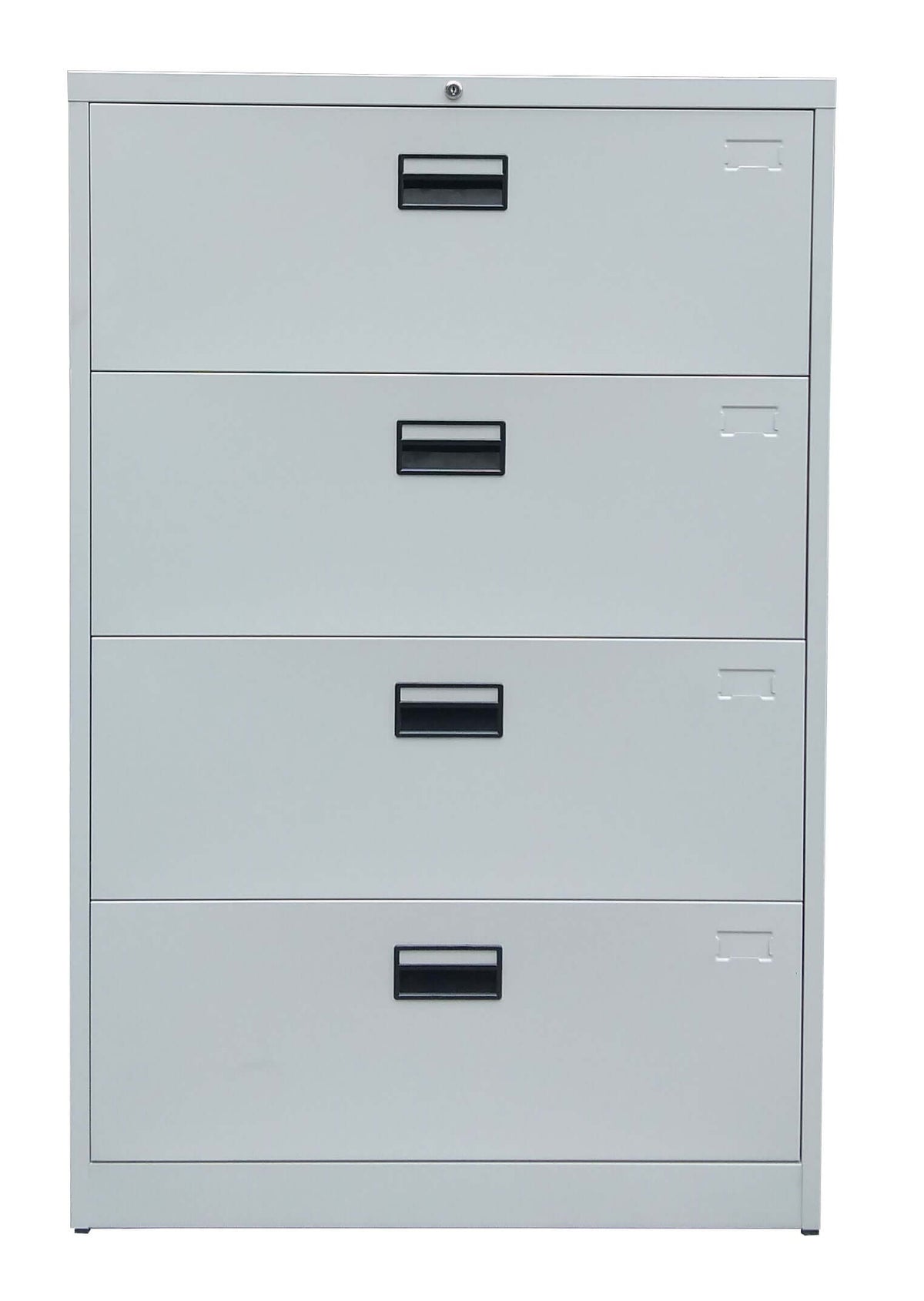 Lateral File Cabinet 4 Drawer, Filing Cabinet, Lockable File Cabinet For Home Office Locking Metal Cabinet For Legal Letter A4 F4 Size The Pop Home