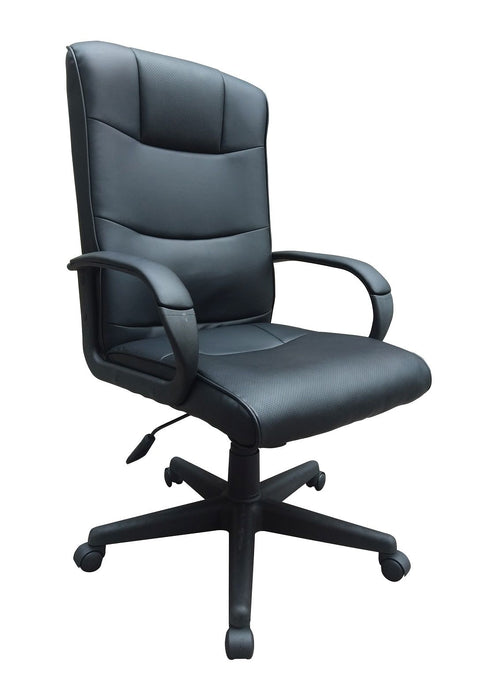 Manager Chair with Armrest and Chrome Base, MCS 448